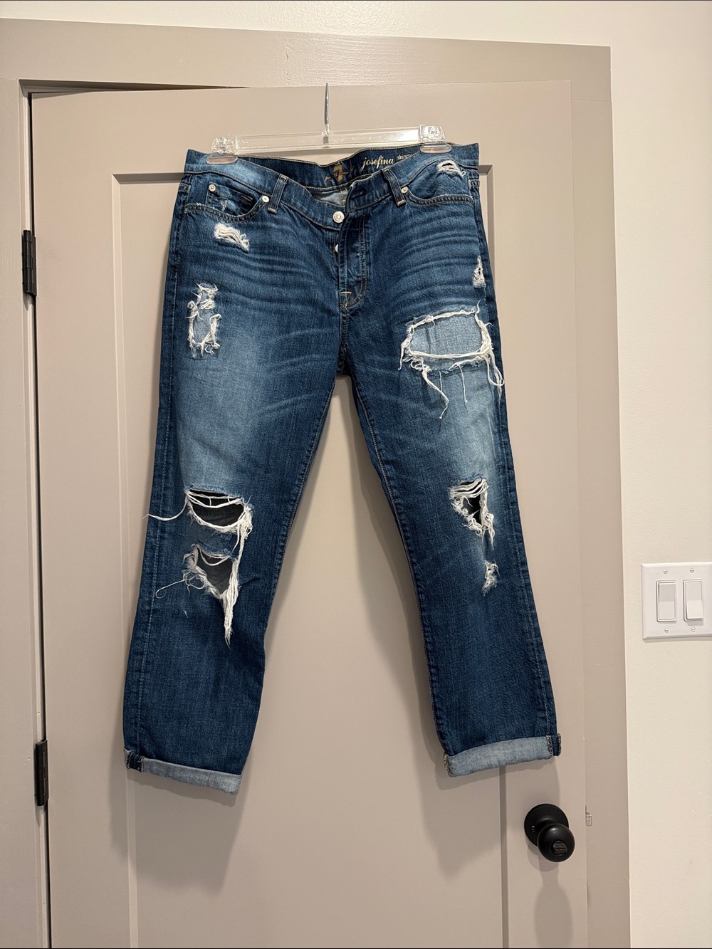 7 for all Mankind Josefina Size 32 vintage jeans